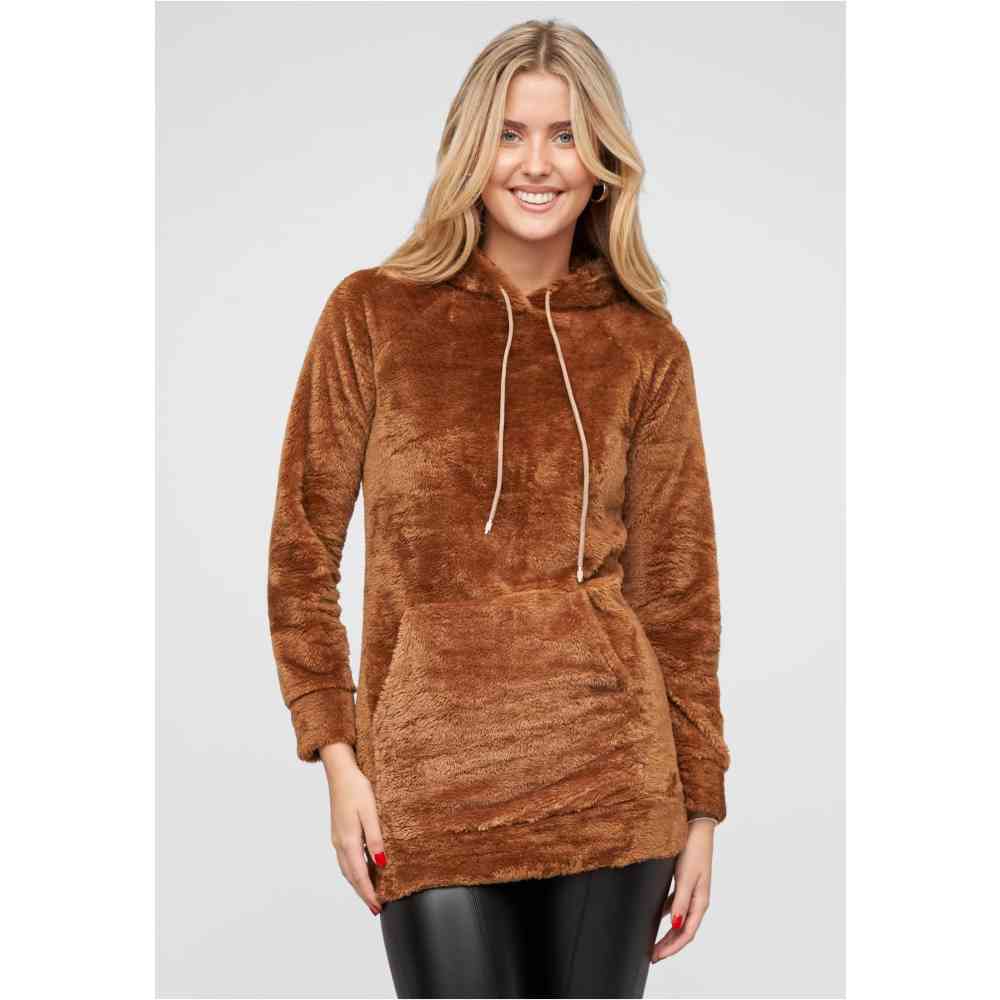 Cloud5ive - Hoodie-Dress Hoodie/trui - Bruin